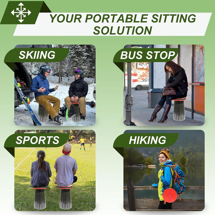 Lisslune | Collapsible Stool with Cushion – SitMax