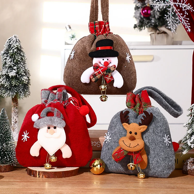 Lisslune | Christmas Gift Bags Zipper Design