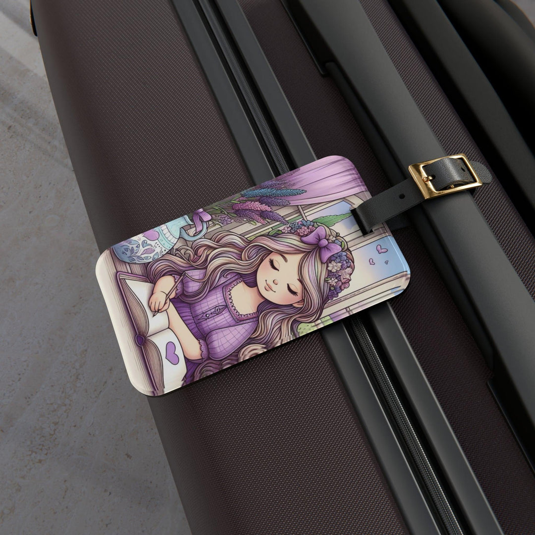 Lisslune | Personalized Premium Acrylic Luggage Tag Collection by Maison d'Elite: Travel with Elegance