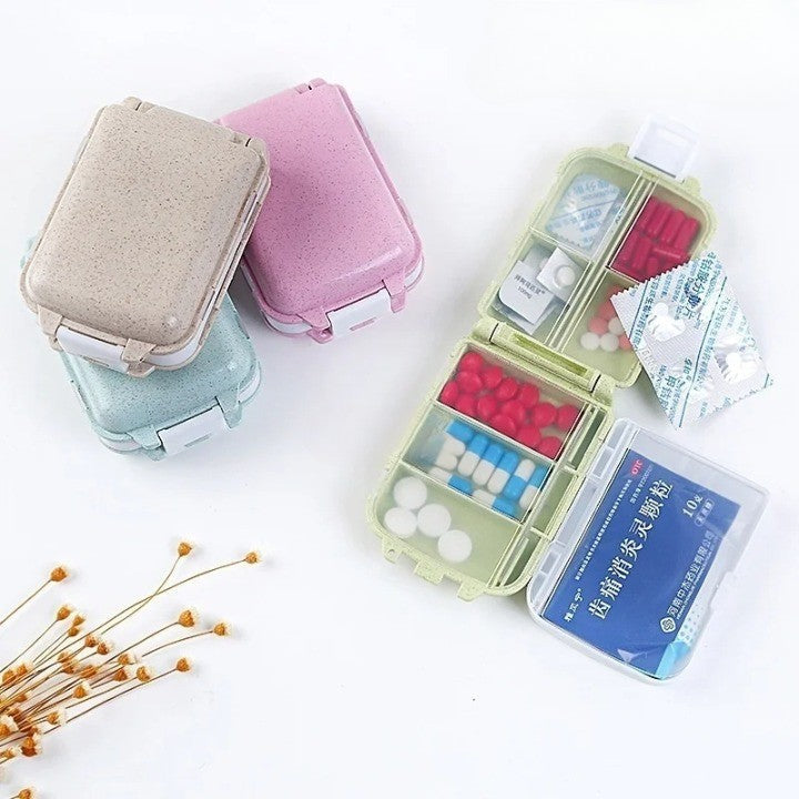 Lisslune | Pocket-Sized Home Pharmacy Pill Organizer Case