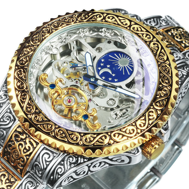 Lisslune | Vintage Moon Automatic Tourbillon Watch