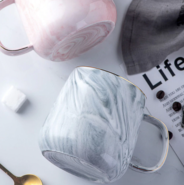 Lisslune | Marble-Gold-Inlay-Cup