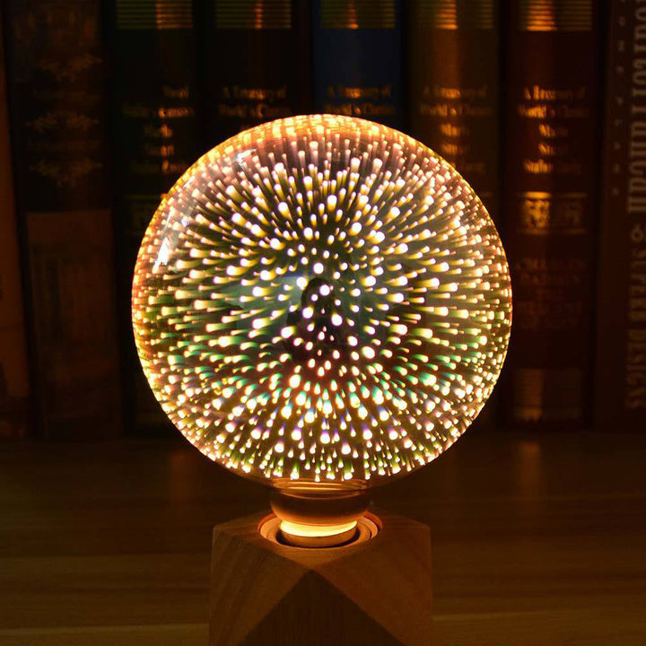 Lisslune | 3D Fireworks LED Light Bulb