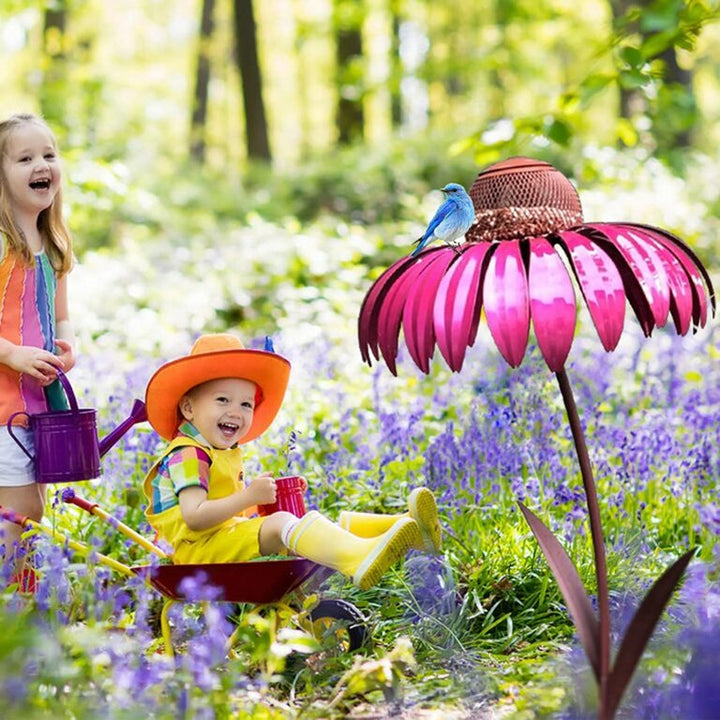 Lisslune | Bird Feed Station in Flower Design