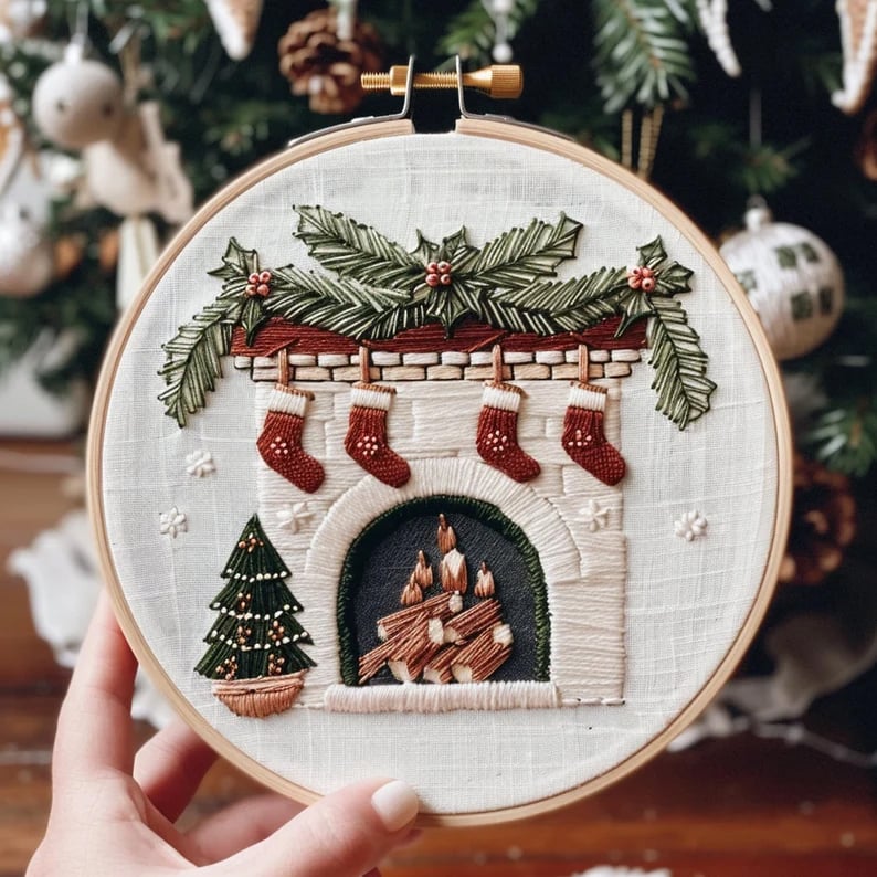 Lisslune | Christmas Embroidery KIT