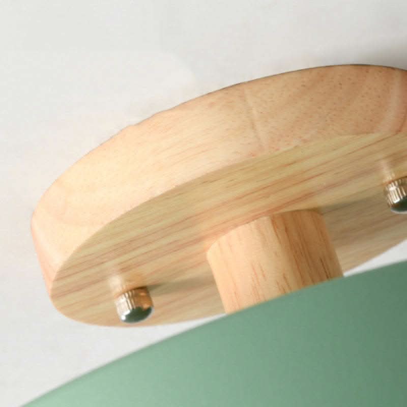 Lisslune | Modern Wood LED Ceiling Light with Dimmable Function