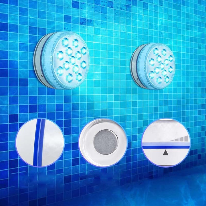 Lisslune | Double-layer waterproof self-adhesive LED pool light