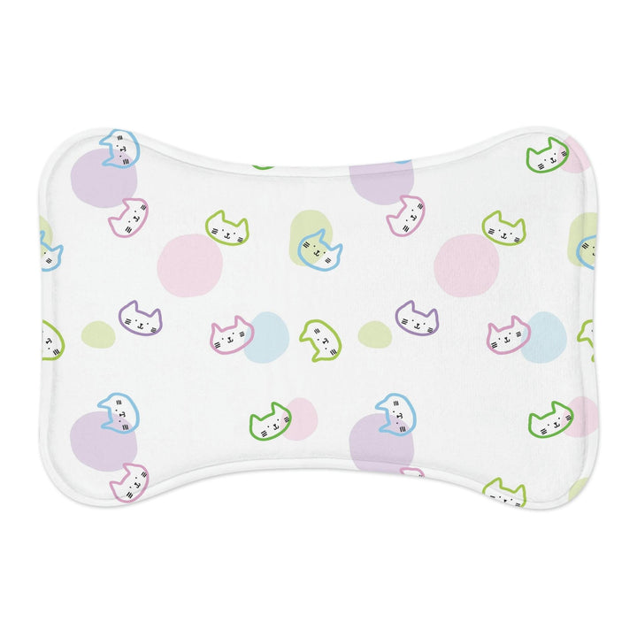 Lisslune | Personalized Feeding Mats for Pets - Charming Bone and Fish Patterns for Stylish Pet Owners