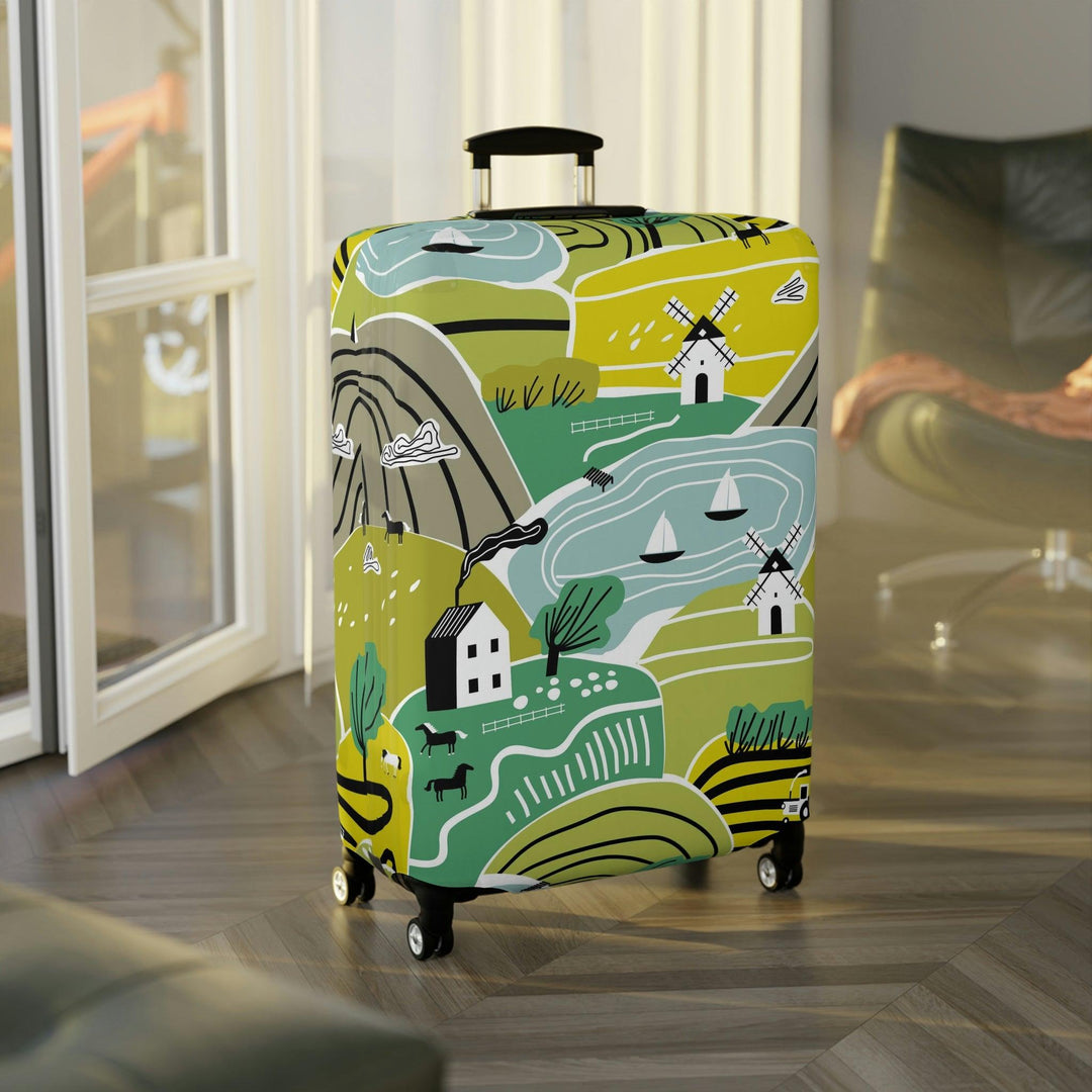 Lisslune | Chic Travel Armor: Trendy Peekaboo Luggage Protection for the Fashion-Conscious Traveler