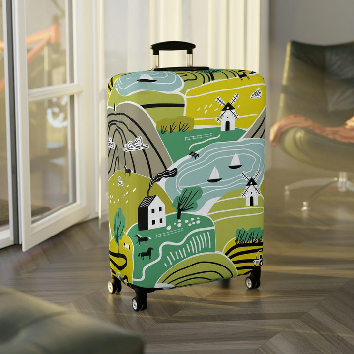 Lisslune | Chic Travel Armor: Trendy Peekaboo Luggage Protection for the Fashion-Conscious Traveler