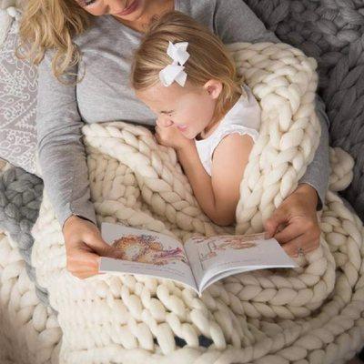Lisslune | Chunky Knit Blanket