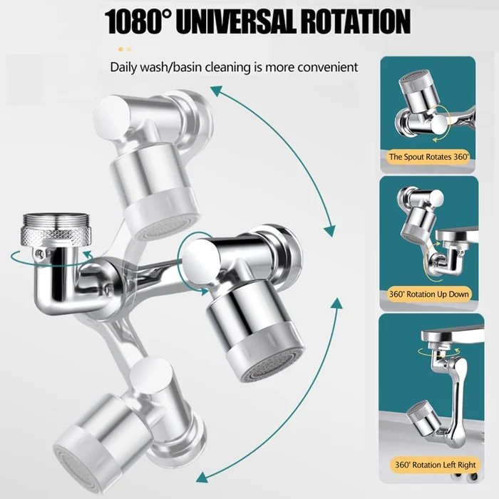 Lisslune | 1080° Rotating Splash Filter Faucet