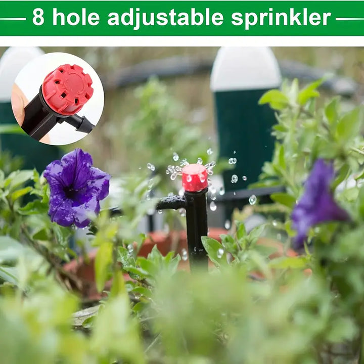 Lisslune | Automatic drip irrigation system for plants – Complete set for garden and balcony