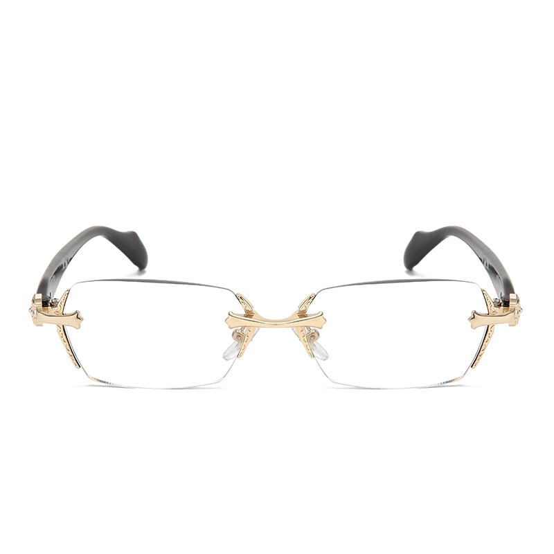 Lisslune | Anti-Blue Light Presbyopia Glasses Hd Rimless Glasses