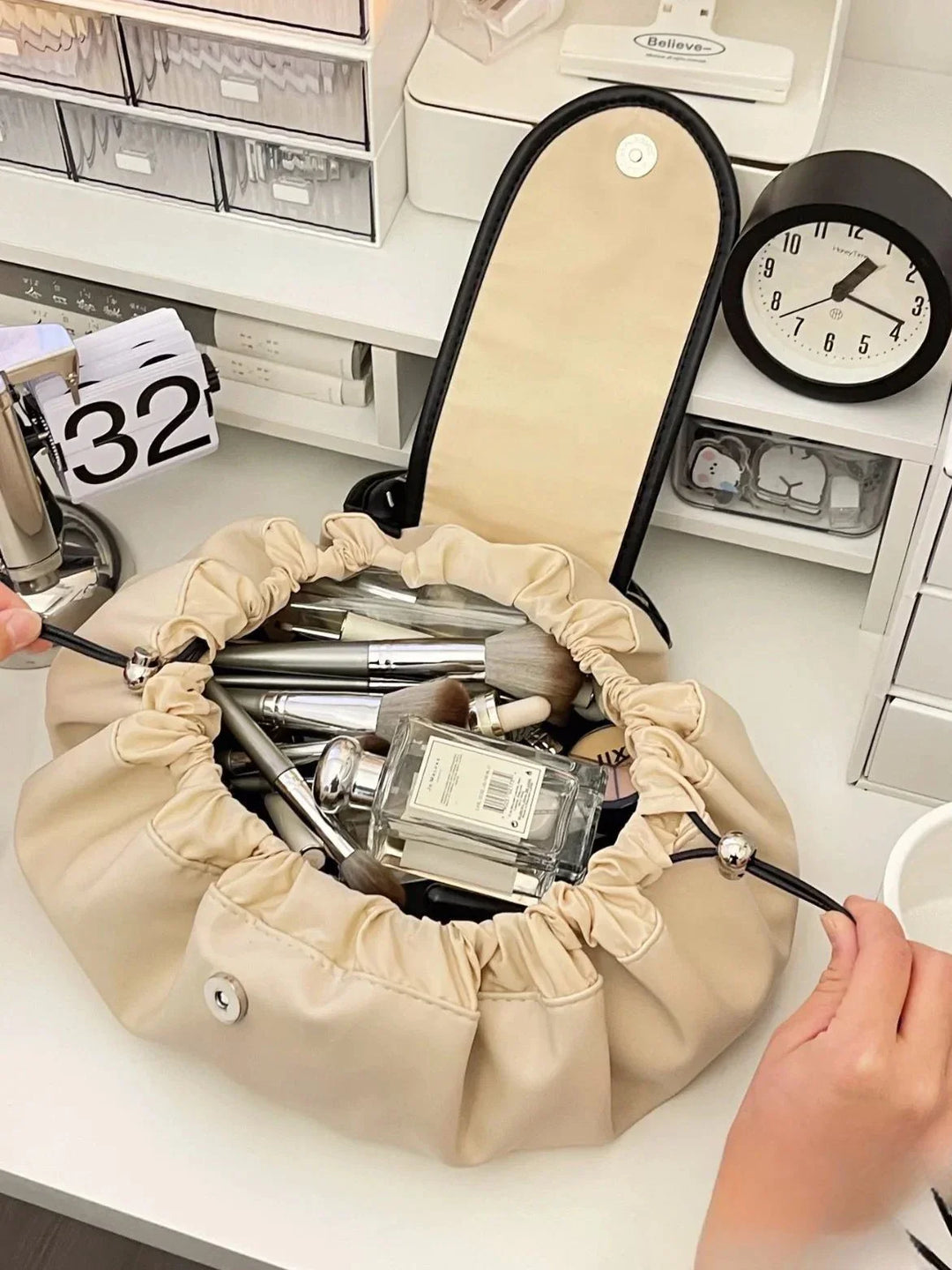 Lisslune | Waterproof Cosmetic Bag with Plenty of Storage