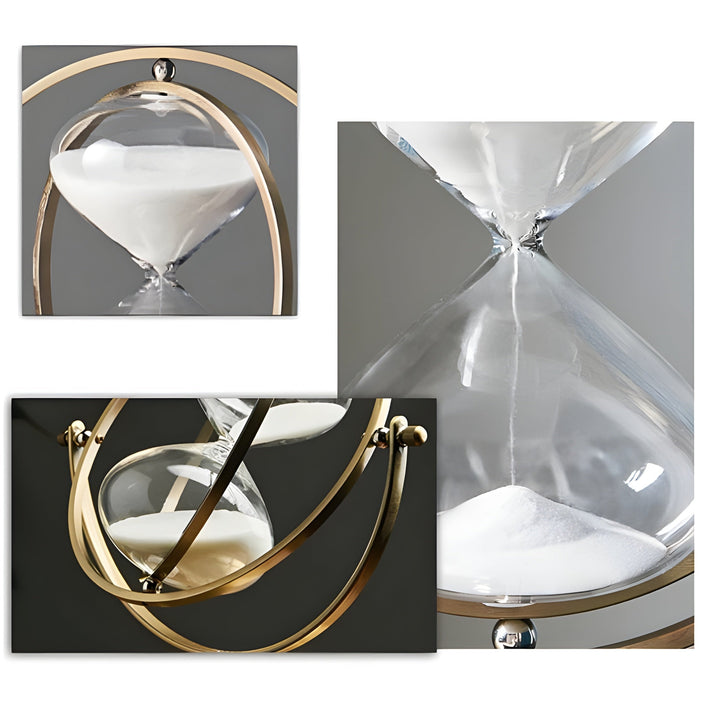 Lisslune | ClarityFlow – Elegant hourglass with calming sand flow and style