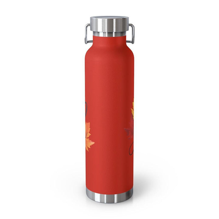 Lisslune | Merry Moments 22 Oz Stainless Steel Insulated Holiday Water Bottle