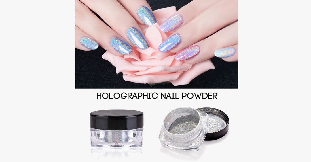 Lisslune | Holographic Unicorn Nail Powder