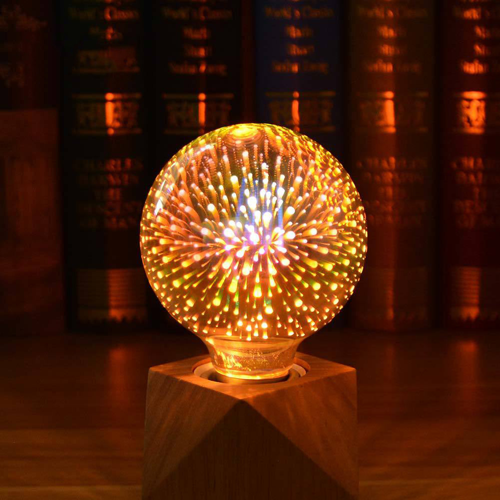 Lisslune | 3D Fireworks LED Light Bulb