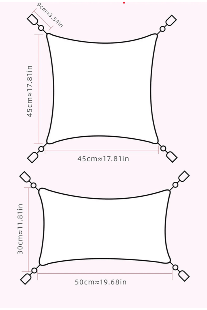 Lisslune | Arch geometric pillowcase