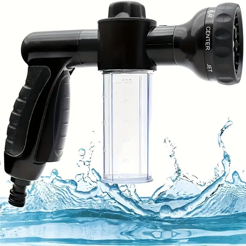 Lisslune | Multifunctional Car Wash Gun – Spray Gun with Microfiber Attachment for Thorough Cleaning