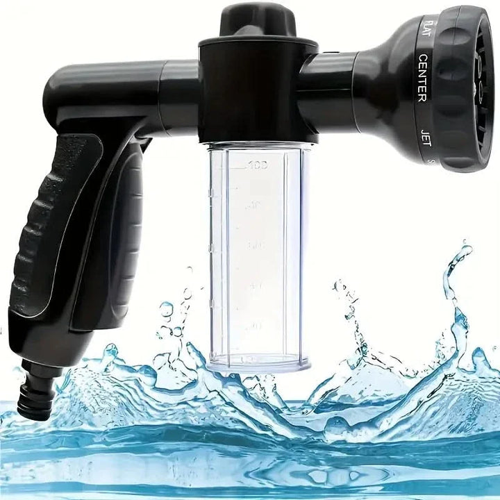 Lisslune | Multi-Function Car Wash Gun with Microfiber Attachment