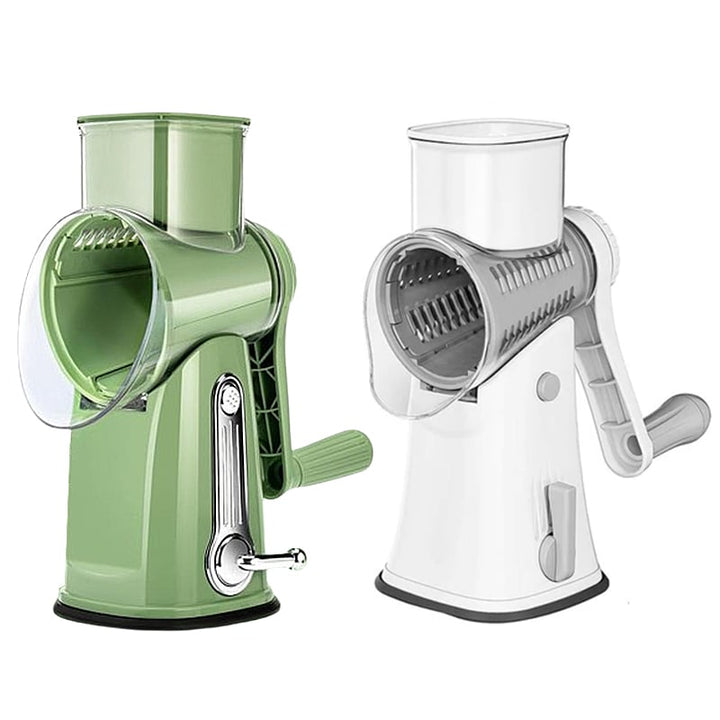 Lisslune | 5-in-1 Rotating Cheese Slicer and Grater