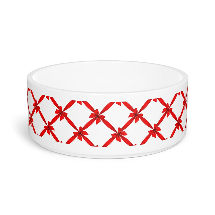 Lisslune | Elegant handcrafted ceramic pet bowls with distinctive print design