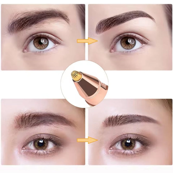 Lisslune | 2 in 1 Electric Eyebrow Trimmer