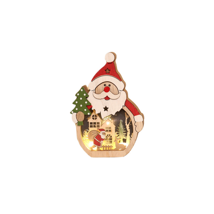 Lisslune | LED Christmas lighting made of wood