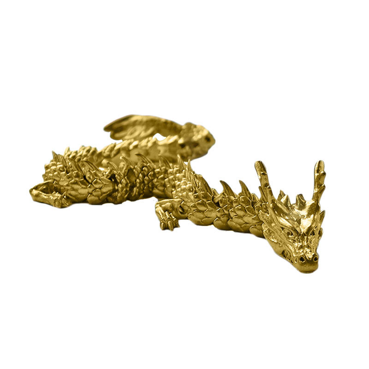 Lisslune | Golden Dragon with movable joints