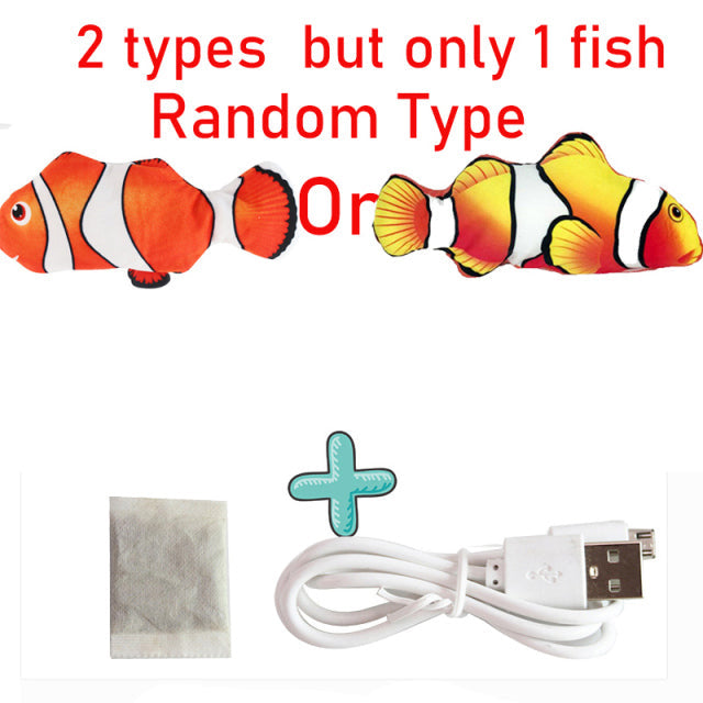 Lisslune | Cat USB Charger Interactive Fish Toy