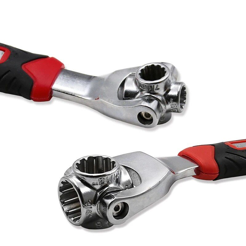 Lisslune | 8-in-1 Multifuntional Rotating Socket Wrench - Universal, Slip-resistant Hand Tool
