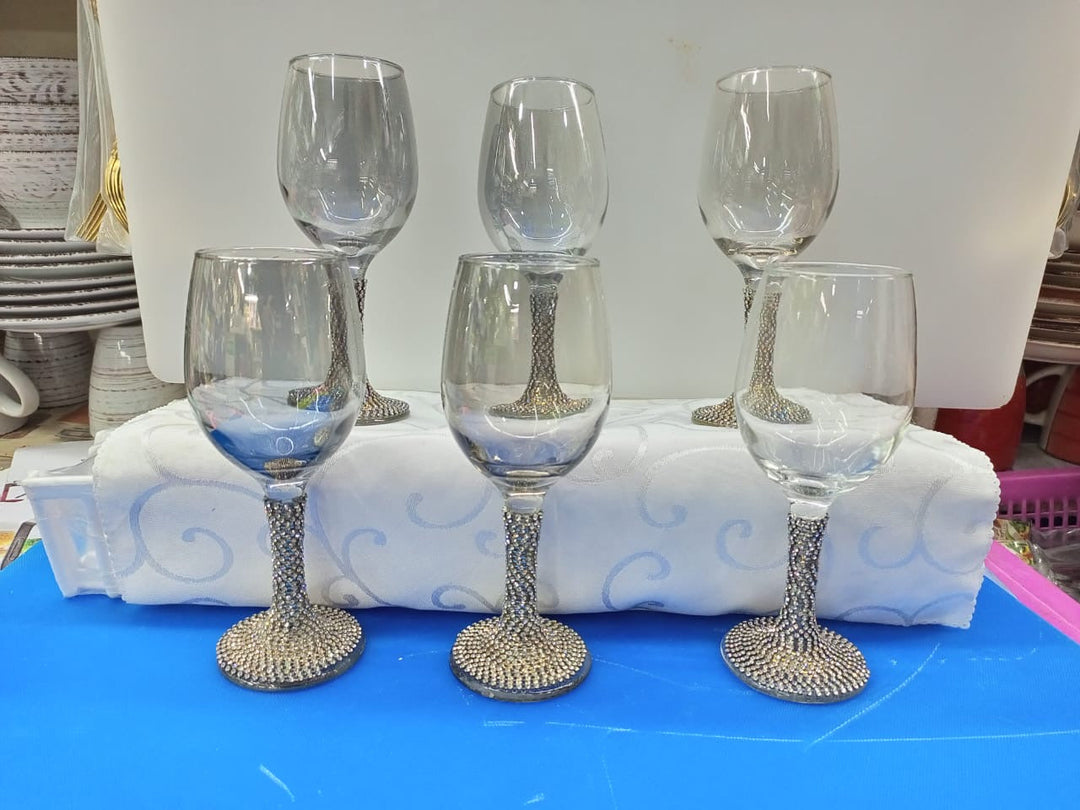 Lisslune | Wine Glass Goblets 6 Pieces