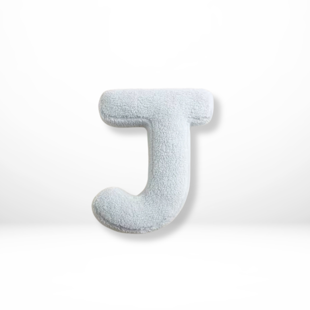 Lisslune | Alphabet Cushion Velura – Soft Velvet Decorative Cushion in Every Letter of the Alphabet
