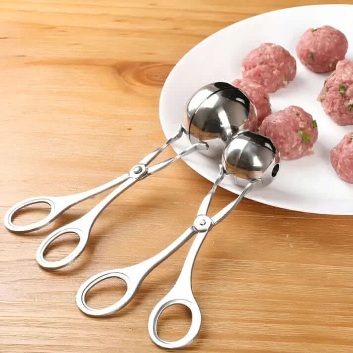 Lisslune | Stainless Steel Meatball Maker – Ground Meat Shaping Tool