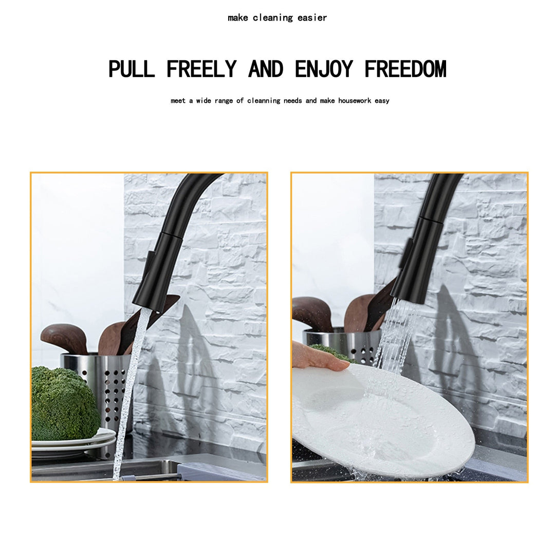 Lisslune | Kitchen faucet with pull-out and sensor