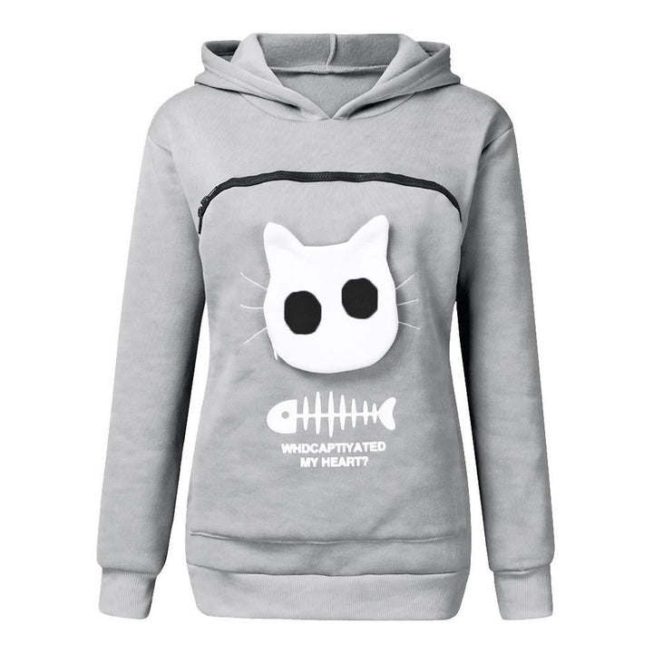 Lisslune | Cat Lovers Hoodie Cuddle Pouch