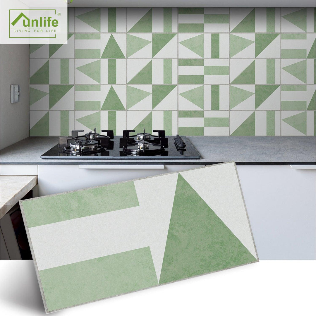 Lisslune | Geometric Urban Elegance Wall Stickers: Modern PVC Decor for your Home