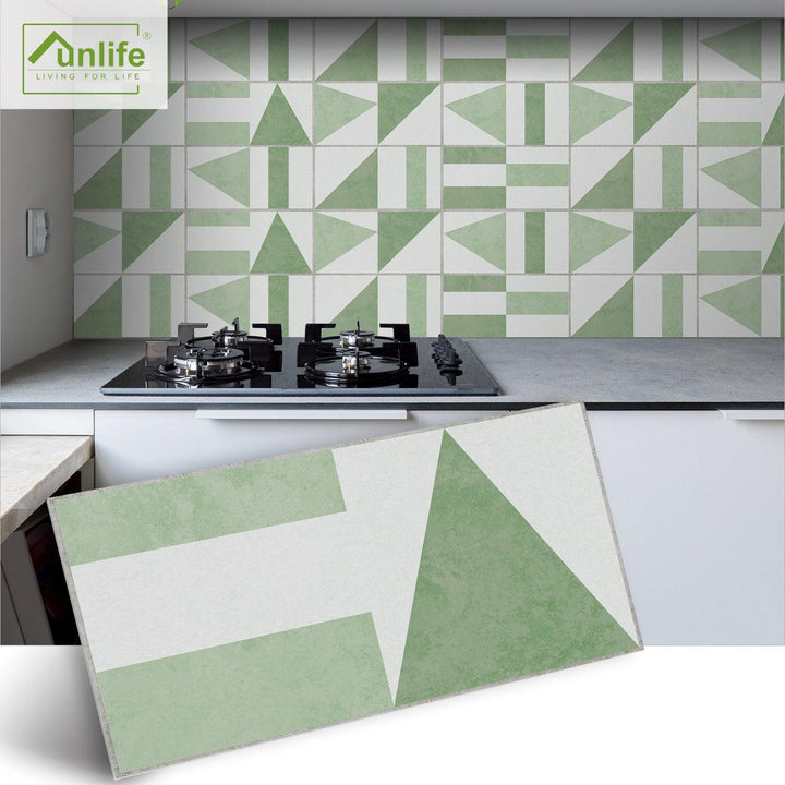 Lisslune | Geometric Urban Elegance Wall Stickers: Modern PVC Decor for your Home