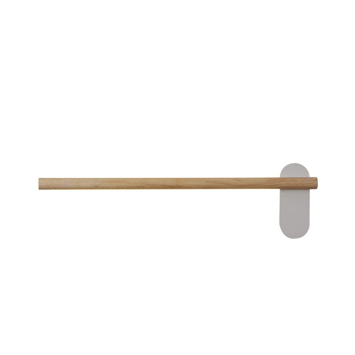Skørter | Wooden Slim Linear Vanity Light Fixture Minimalism 16"/19.5"/23.5" Long LED Beige Wall Lamp for Bathroom