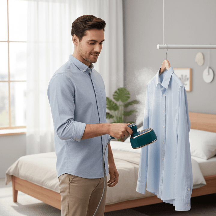 Lisslune | Portable Travel Steamer for Wrinkle-Free Outfits