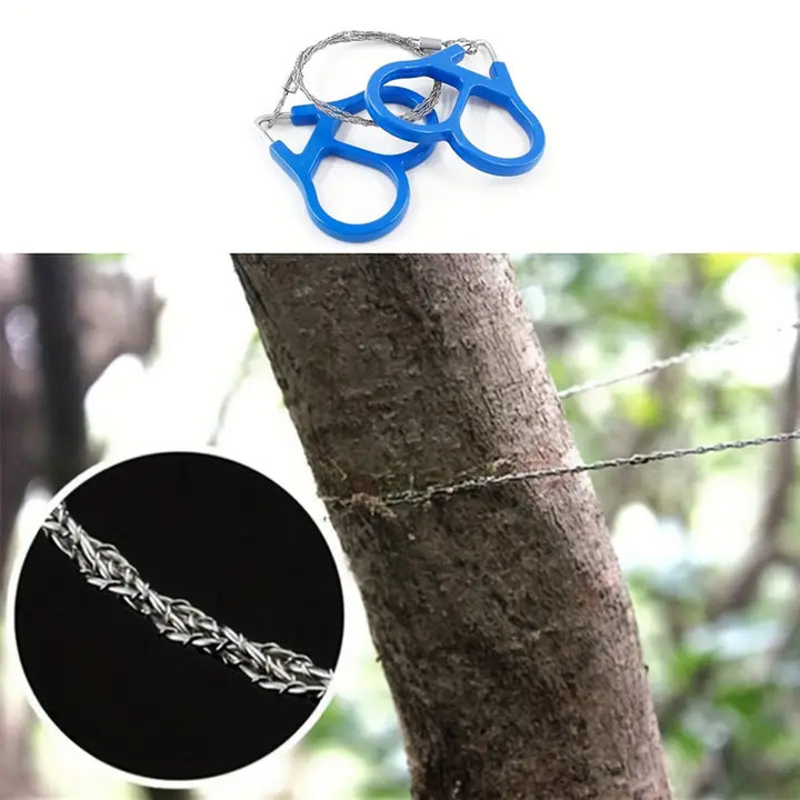 Lisslune | Wire saw for garden and outdoor – Compact saw for adventures and gardening