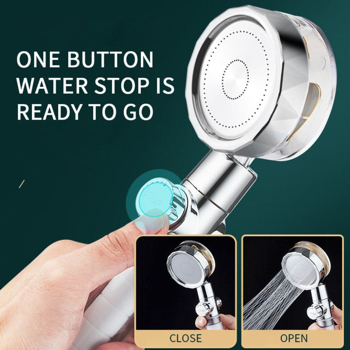 Lisslune | Propeller Turbocharger Showerhead