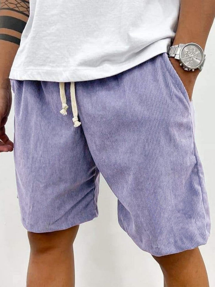 Lisslune | Men's Casual Drawstring Cord Shorts