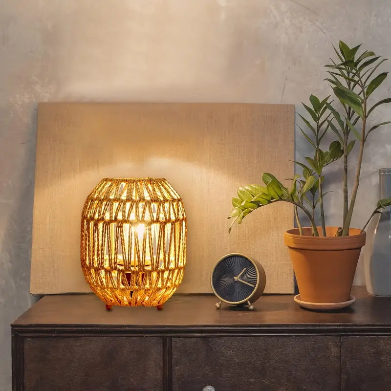 Lisslune | Boho Rattan Lamp