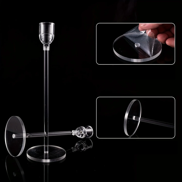 Lisslune | LumenAcry Acrylic Candle Holder Set (3-piece)