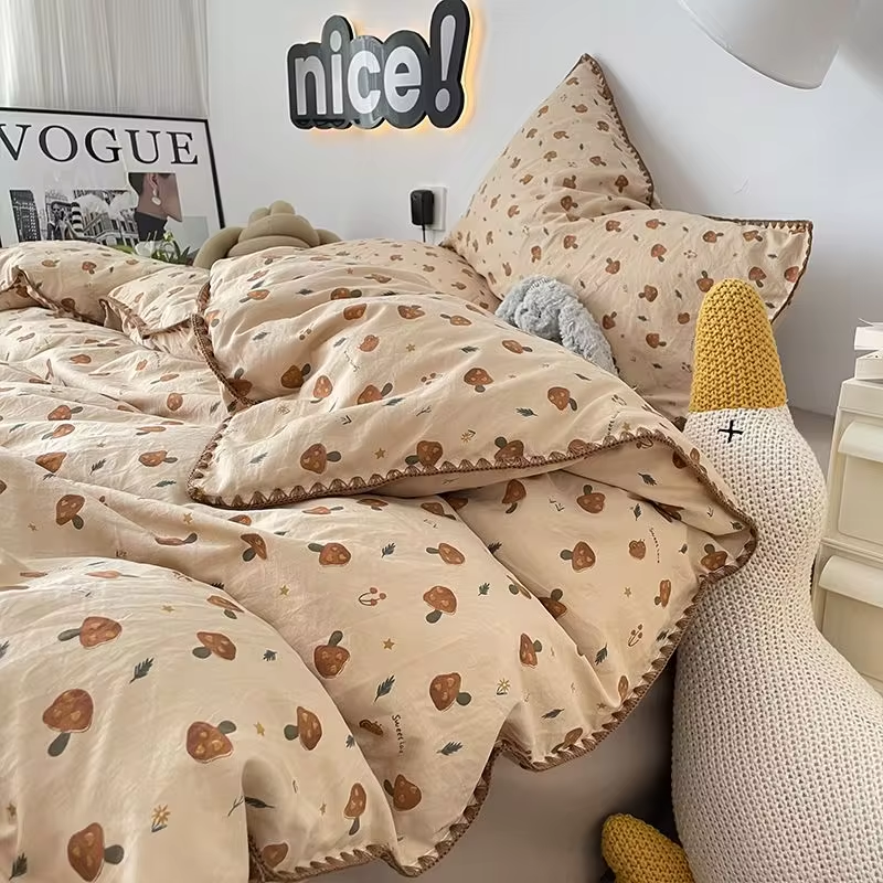 Lisslune | Mushroom Bed Linen Set