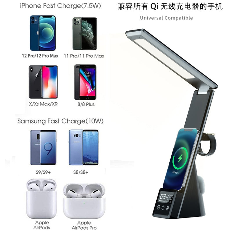 Lisslune | Desk lamp with wireless charger