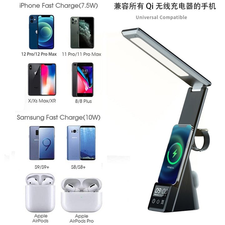 Lisslune | Desk lamp with wireless charger